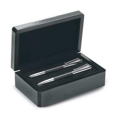Image of Promotional pen set Ball and roller ball pen set