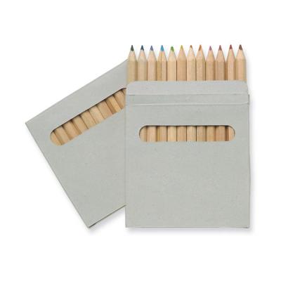 Image of Promotional Colouring sets 12 coloured pencils set