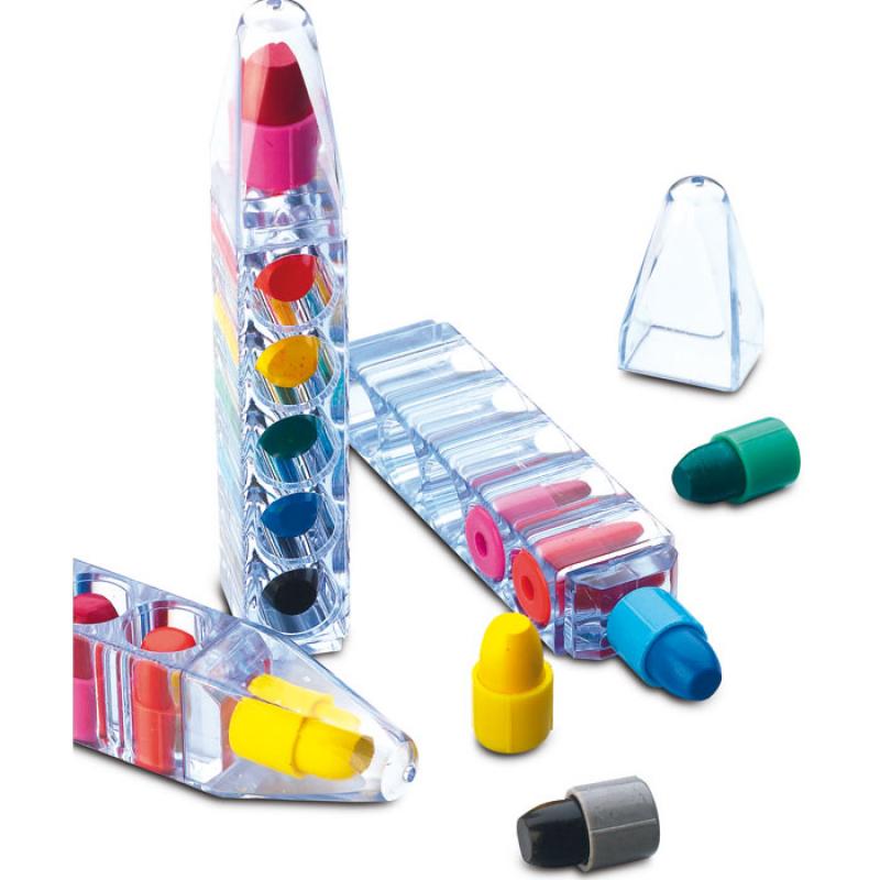 Image of Promotionmal Crayons Set of 6 wax crayons for branding