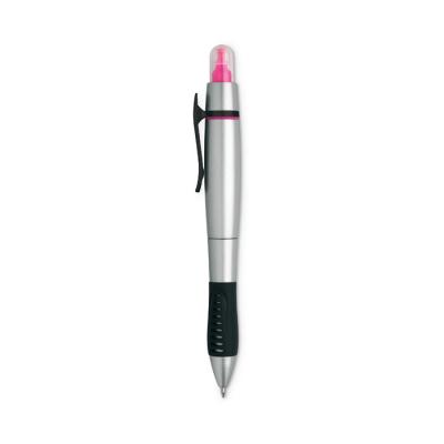 Image of Focus Ball pen & highlighter custom branded
