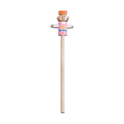 Image of Promotional Novelty Wooden Pencil With Fairy Puppet Head