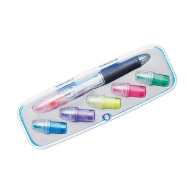 Image of Promotional Interchangeable Head Highlighter Ball Pen  With Your Logo