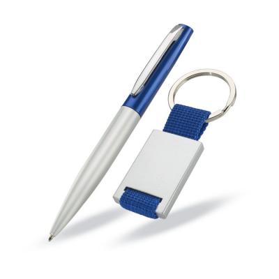 Image of Promotional Ball pen and key ring set