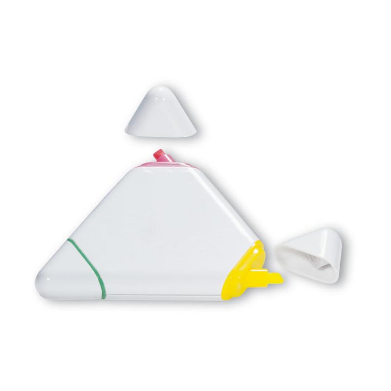 Image of Promotional Triangular triple highlighter