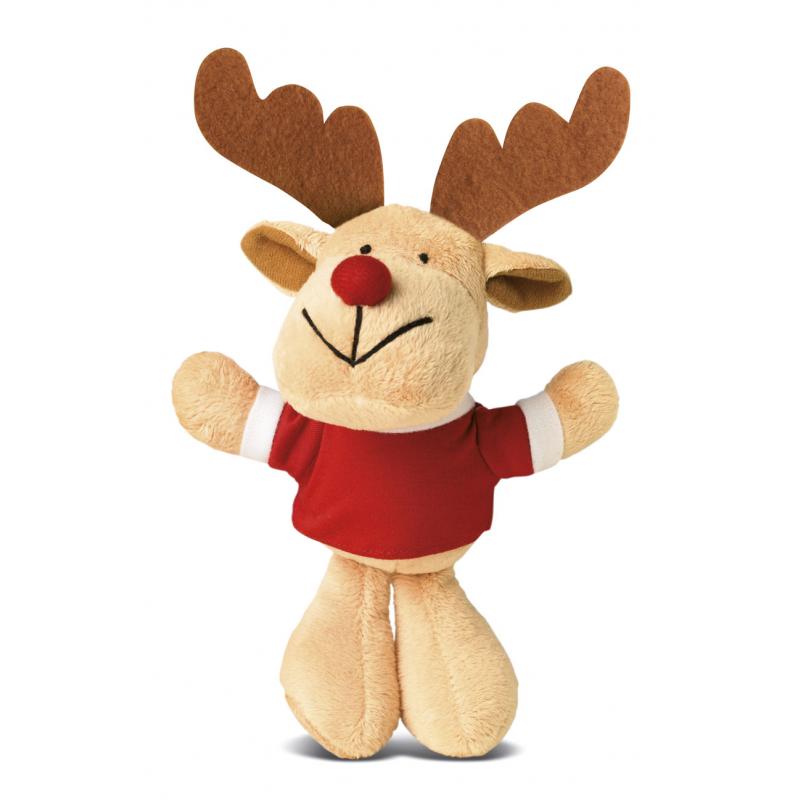 Image of Promotional Christmas Reindeer Soft Toy