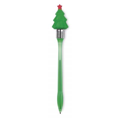 Image of Promotional Christmas Tree Light Up Pen