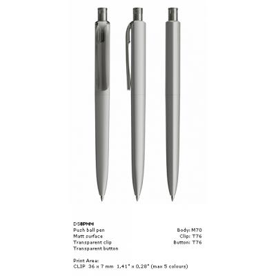 Image of Printed Prodir DS8 Pens, Prodir DS8 PMM Pens in Matt finish 