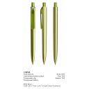 Image of New Promotional Prodir DS8 Pens Varnished Polished Finish, New Prodir DS8 PAA in light green printed with your brand, logo, or design
