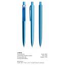Image of Prodir DS8 Pens Varnished Polished Finish, New Prodir DS8 PAA in light blue printed with your brand, logo, or design