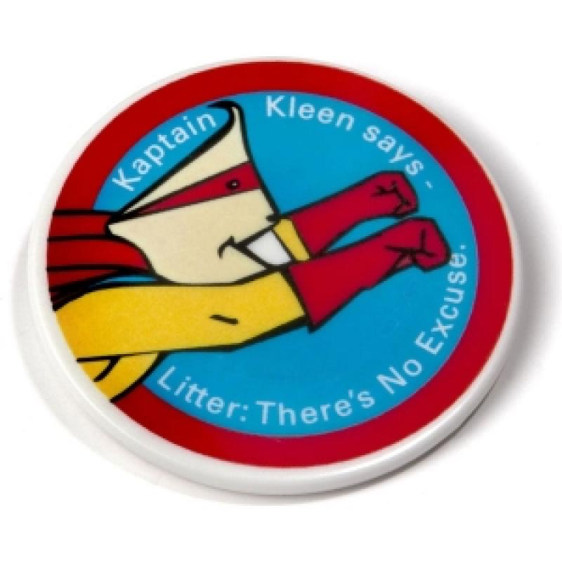 Image of 37MM Promotional Round Badges Eco Friendly Full Print Made In The UK