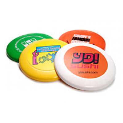 Image of Full Colour Printed Frisbee. Large Promotional Flying Disc 
