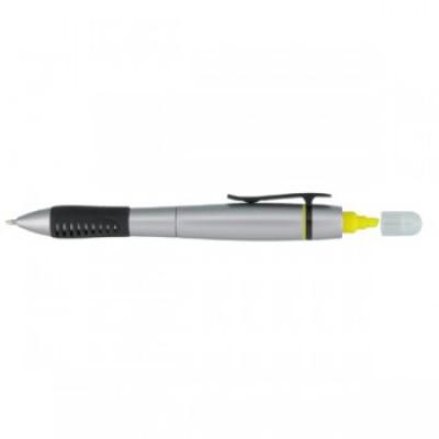 Image of Highlighter and Twist Ballpen Promotional Pen with your brand printed