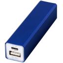 Image of Promotional Aluminium Power Bank Royal Blue Engraved