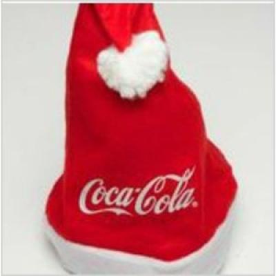 Image of Cheap Branded Santa Hats custom Printed 