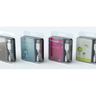 Image of Promotional Crystal Powerbank Presented in Clear Plastic Case