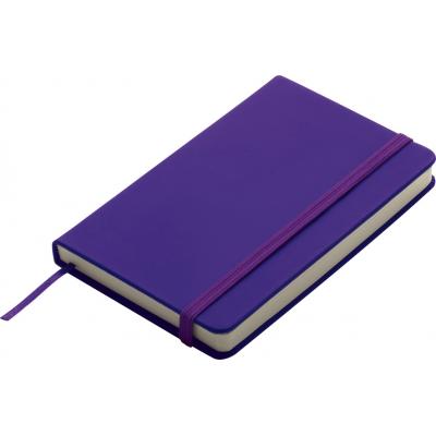 Image of Promotional Casebound Soft feel A6 Pocket notebook in Purple