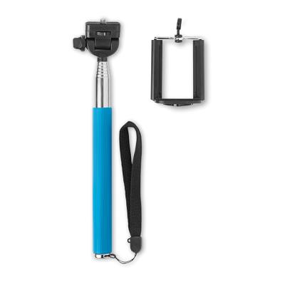 Image of New Promotional Branded Selfie Sticks - BLUE mono pod selfie stick