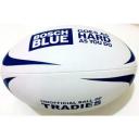 Image of RUBBERISED FULL SIZE RUGBY BALL - size 5 match ready rubber rugby balls