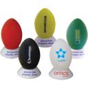 Image of STRESS RUGBY BALL Black, Blue, Gold, Green, Orange, Red, Silver, White, Yellow