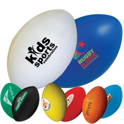 Image of Promotional stress rugby balls