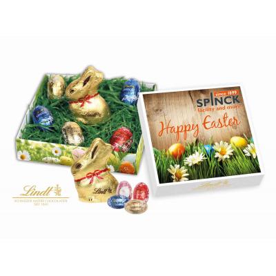Image of Lindt personalised Easter Bunny and egg box