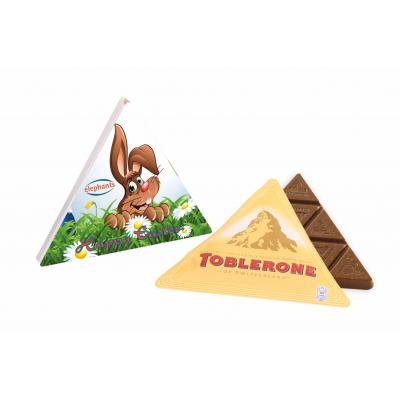 Image of Promotional Easter triangular Toblerone box