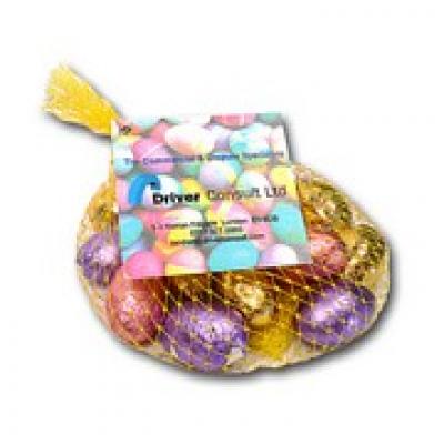 Image of Promotional Net of chocolate mini eggs - Easter Eggs