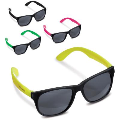 Image of Promotional Sunglasses Neon Colours Printed 