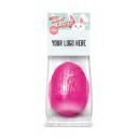 Image of Promotional Foil Easter Egg Branded with your logo - Large Easter Egg Resin Domed EXPRESS TURN AROUND