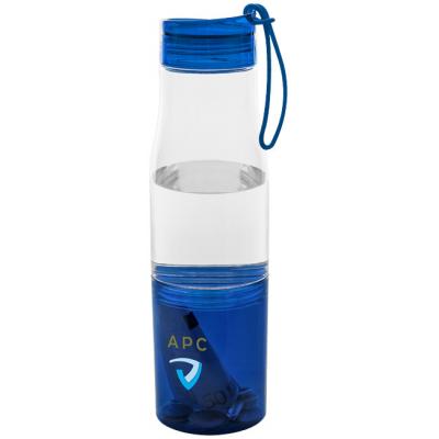 Image of Promotional Hide Away Water Bottle With Silicone strap
