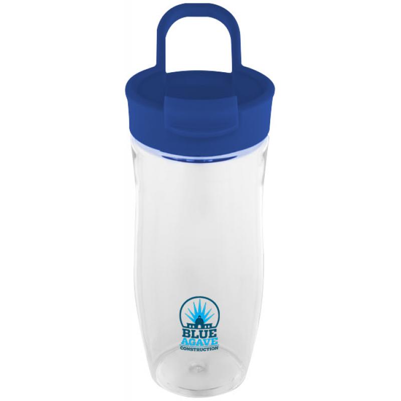 Image of Promotional Nutri Water Bottle Flip Top. Printed Nutri Water Bottle.