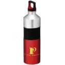 Image of Printed Nassau Aluminium. Bottle In Red And Black Finish