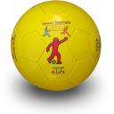 Image of cheap full size promo footballs printed