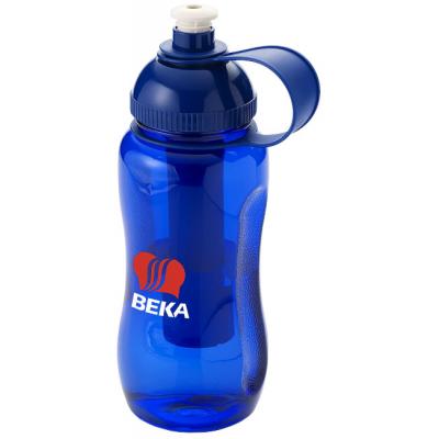 Image of Promotional Yukon Ice Bar Water Bottle In Blue