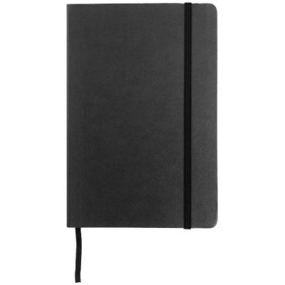 Image of Printed A5 Journal Notebook Black Hard Cover