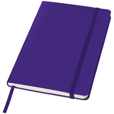 Image of  Promotional A5 Notebook Purple Hard Cover Embossed Or Printed 