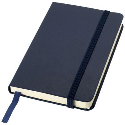 Image of A6 Premium Printed Promotional Office Notebook In Navy-Journal