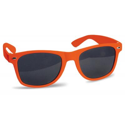 Image of Cheap Printed Retro Sunglasses in Orange - Best Selling Classic Retro Sunglasses