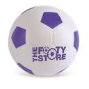 Image of Promotional Purple Stress Footballs - Mini Footballs Printed