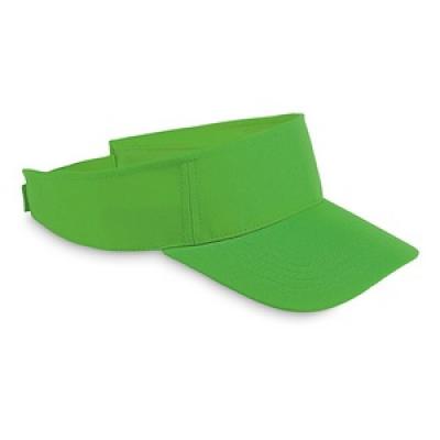 Image of Promotional Beach Sun Visor Hat. Lime Green