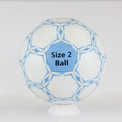 Image of Size 2 Small Printed Footballs - suitable for training with children under 4