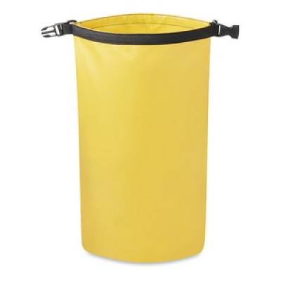 Image of Promotional Beach Bag. Printed PVC Waterproof Beach Bag. Yellow