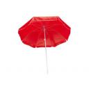 Image of  Printed Beach Umbrella. Promotional Red Parasol