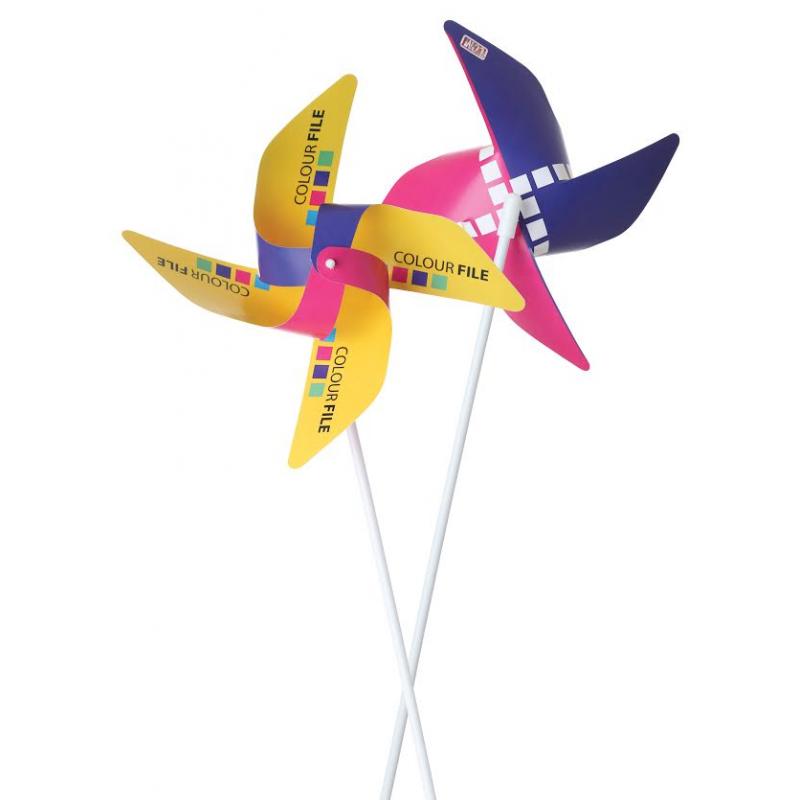 Image of Branded Windmills. Printed Hand Held Windmill. Fun Promotional Windmills.