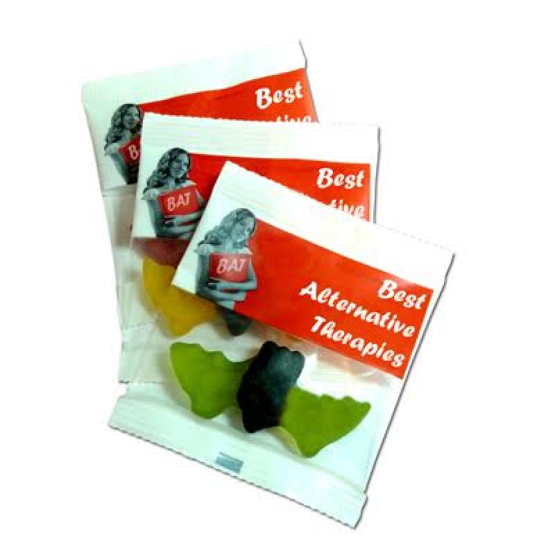 Image of Promotional Vampire Haribo. Printed Halloween Haribo Vampire Jelly Sweet.