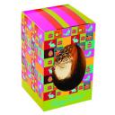 Image of Printed Box With 30g Chocolate Easter Egg. Foiled Wrapped Milk Chocolate Easter Egg