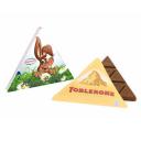 Image of Promotional Easter Triangular Toblerone Box. Easter Swiss Chocolate