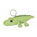 Image of Printed Crocodile Keyring. Branded Large Soft Crocodile.