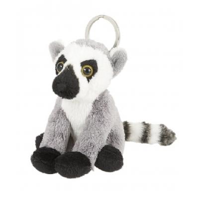 Image of Promotional Ring Tailed Lemur. 10 cm Fur Lemur Key Ring