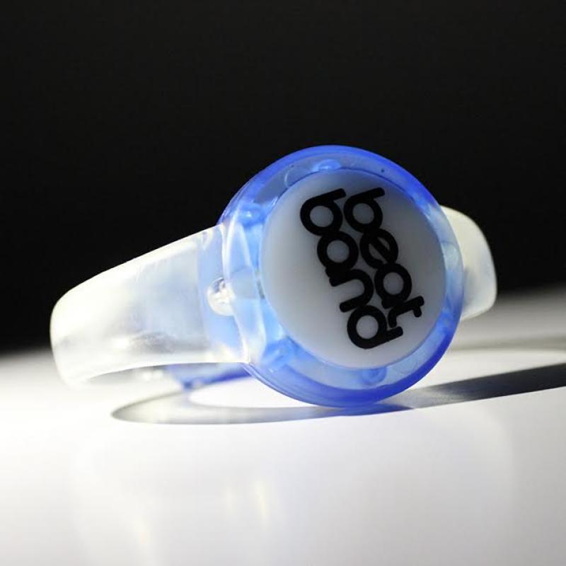 Image of Printed Beats Band. Promotional Sound Reactive LED Bracelets